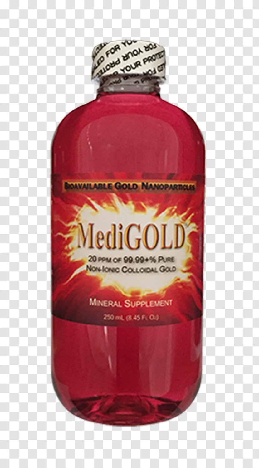 Liqueur Liquid Fluid Ounce Colloidal Gold Milliliter - Colloid - Golden Wine Bottal Transparent PNG