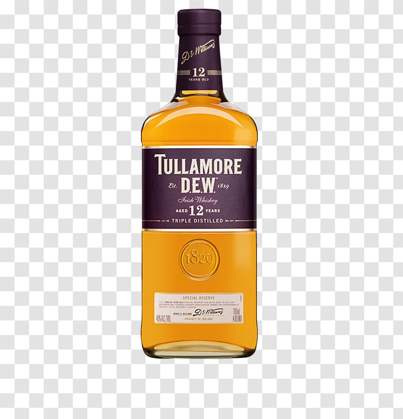 Tullamore Dew Irish Whiskey Bourbon Distilled Beverage - Redbreast - Wine Transparent PNG
