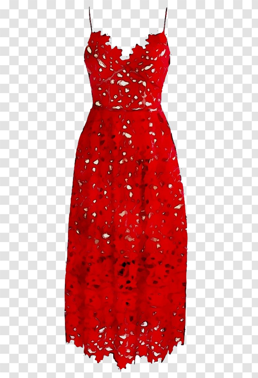 Long Sleeve Knee Length Dress Kokerjurk Shoulder Red Lace - Backless Transparent PNG