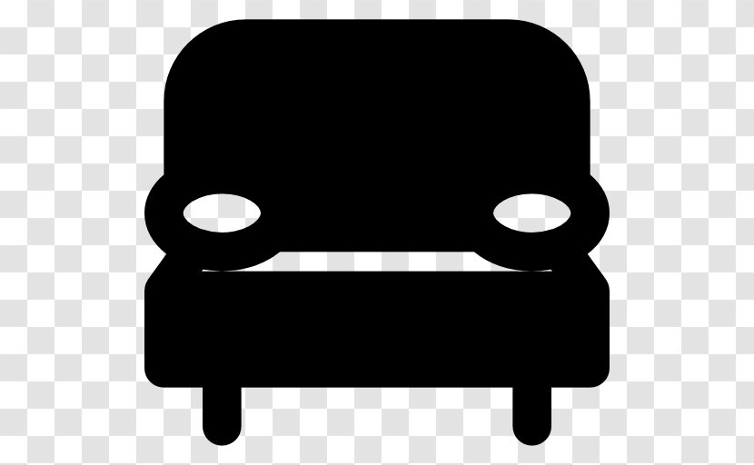 Chair Line Clip Art - Black And White Transparent PNG