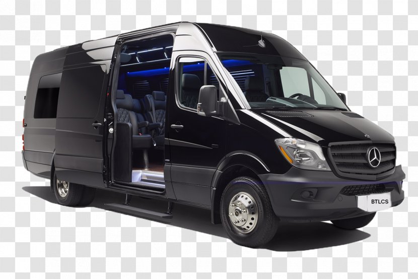 Mercedes-Benz Sprinter Van Airport Bus - Coach Transparent PNG