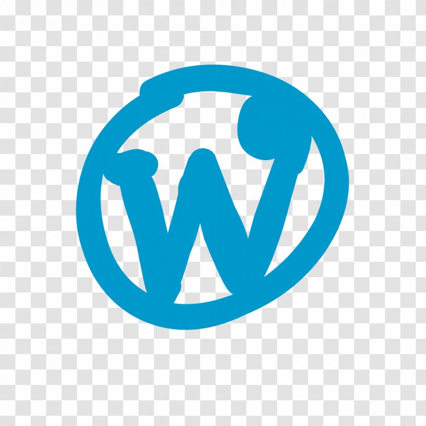 Wordpress Icon Logo. - Text - Trademark Transparent PNG