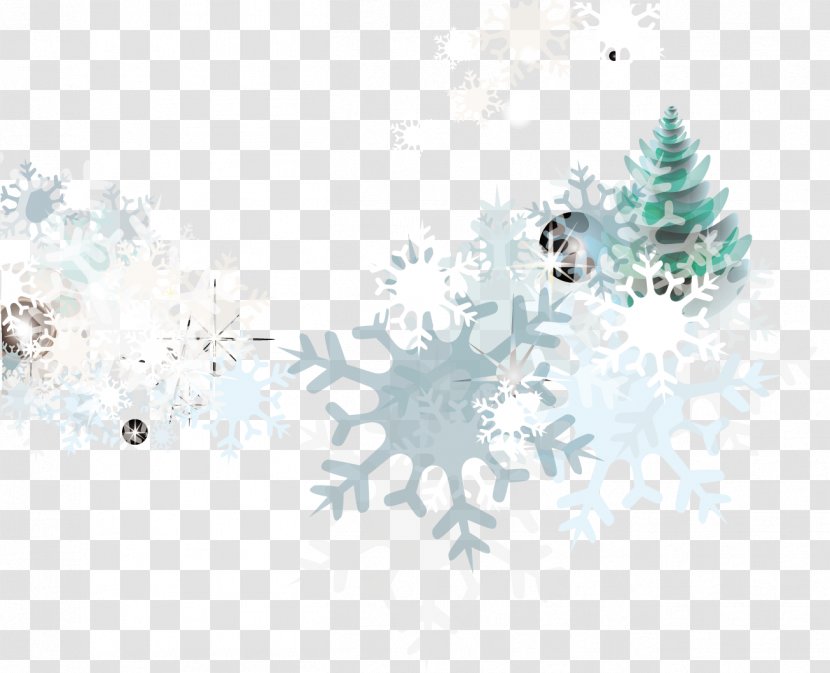 Snow Wallpaper - Snowflake - Creative Background Hanging Clip Transparent PNG