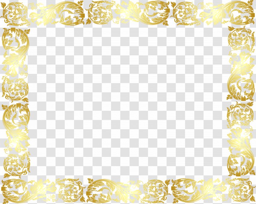 Fundal Gold - Rectangle - Free Frame To Pull The Material Transparent PNG