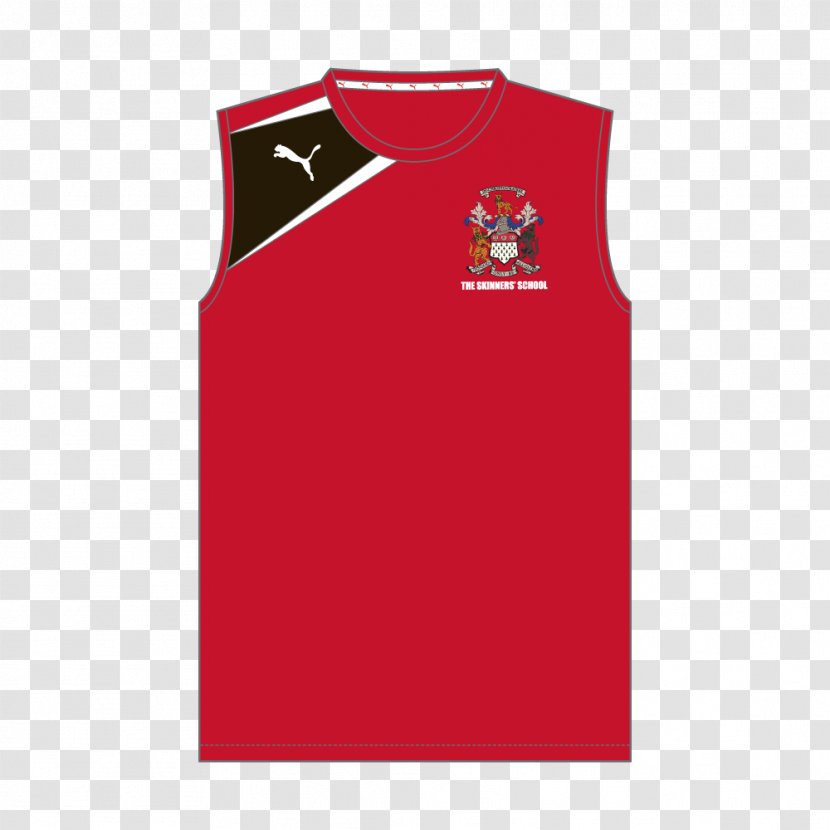 T-shirt The Skinners' School Rugby Shirt Sleeve Gilets - Maroon - Athletics Transparent PNG