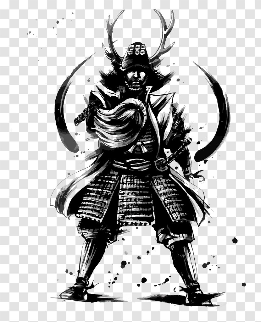 Osaka Castle Sanku014d Shrine Sanada Maru Siege Of Sengoku Period - Fictional Character - Ink Samurai Transparent PNG