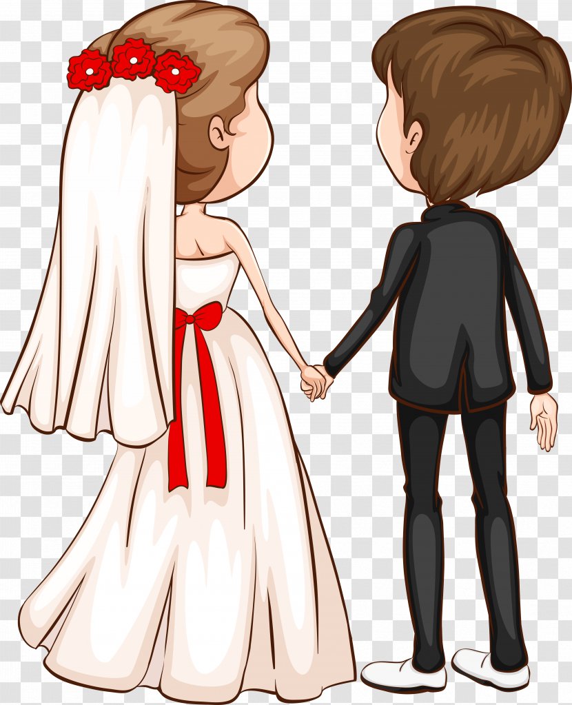 Royalty-free Clip Art - Tree - The Bride And Groom Back Transparent PNG