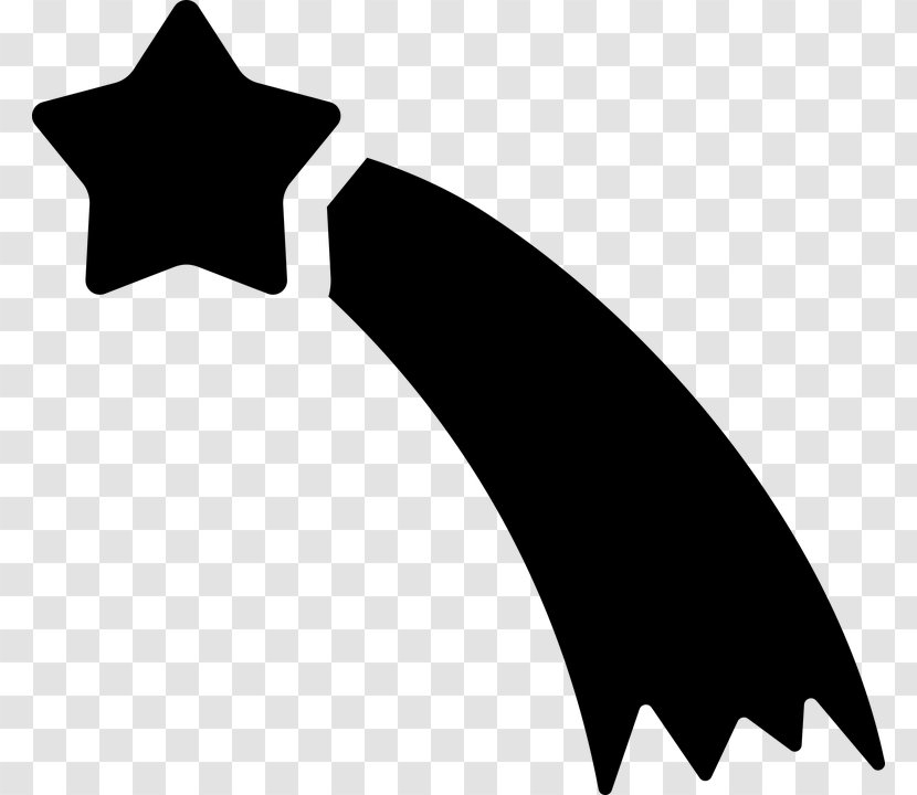 Star Silhouette Clip Art - Symbol - Cartoon Meteor Transparent PNG