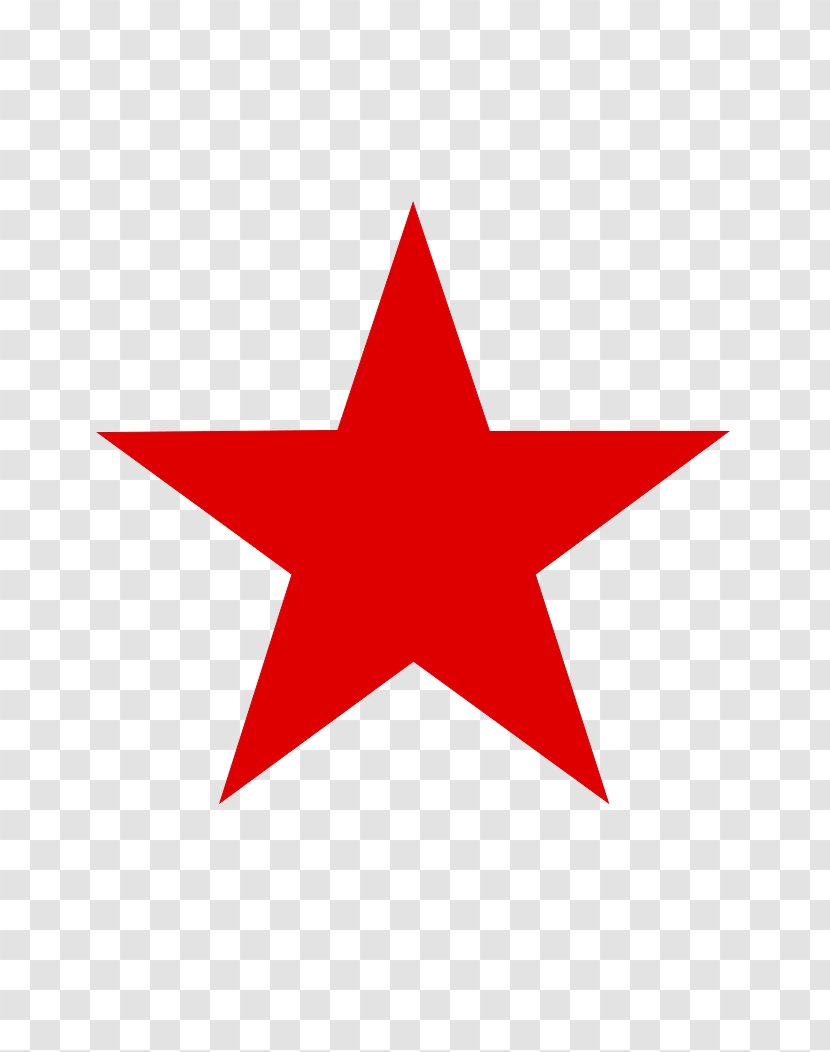 Red Star Communism Communist Symbolism Five-pointed - Hammer And Sickle Transparent PNG