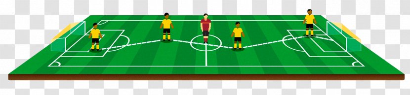 Football Pitch Drawing Cartoon Stadium - Grass - Field Transparent PNG