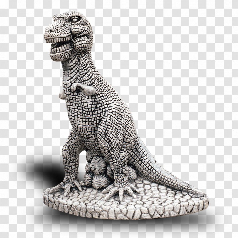 Bundesautobahn 32 Sculpture Velociraptor Garden Figurine - Tyrannosaurus - Jardiniere Transparent PNG