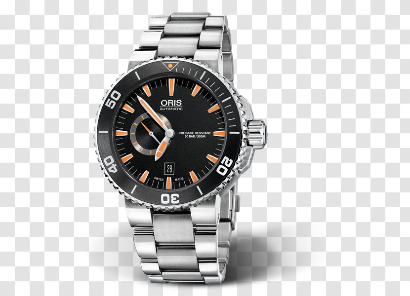 Oris Aquis Date Automatic Diving Watch Jewellery - ไฟสส Transparent PNG