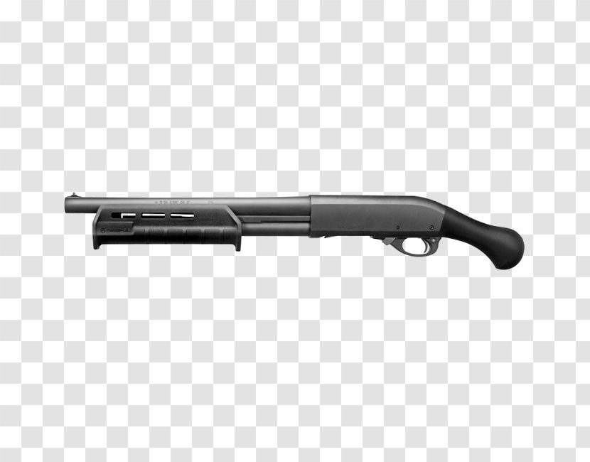 Remington Model 870 Shotgun Firearm Pump Action Arms - Silhouette Transparent PNG