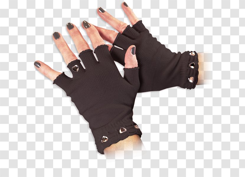 Finger Bicycle Gloves Safety - Glove Transparent PNG