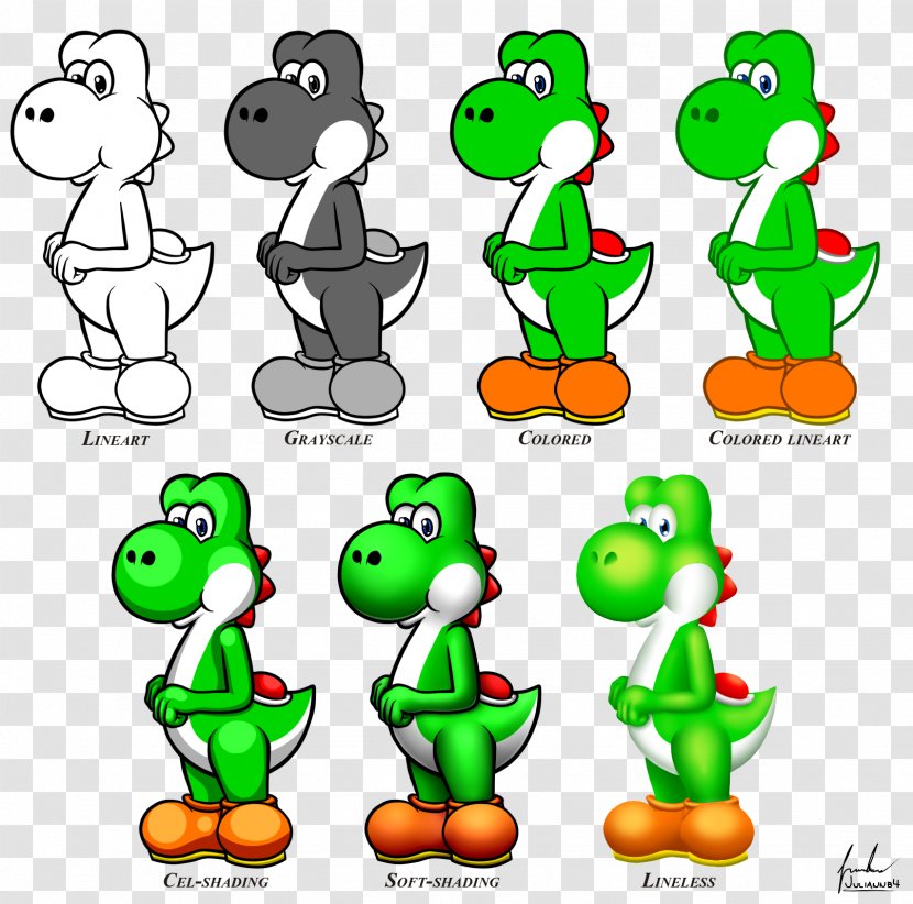 Super Mario World 2: Yoshi's Island Bowser Galaxy 2 Toad - Artwork - Yoshi Transparent PNG