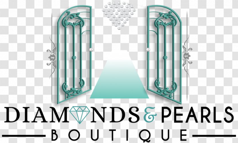 Diamonds & Pearls Ladies Boutique And - Blue Diamond - Pearl Transparent PNG