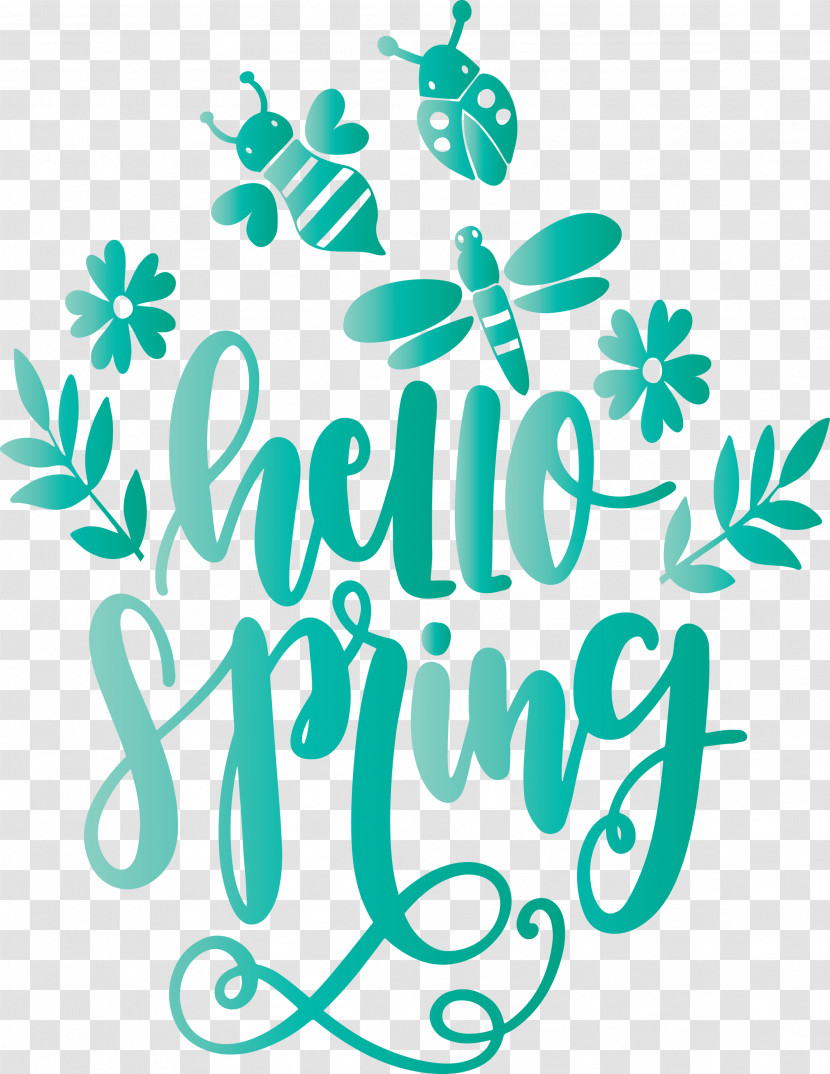 Hello Spring Spring Transparent PNG