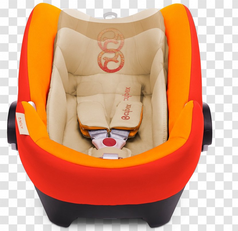 Baby & Toddler Car Seats Cybex Aton Q Transport - Yellow Transparent PNG