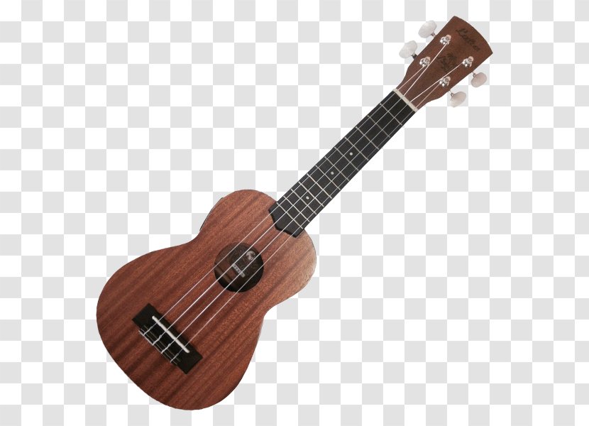 Kala Satin Mahogany Soprano Ukulele Musical Instruments Guitar - Tree Transparent PNG