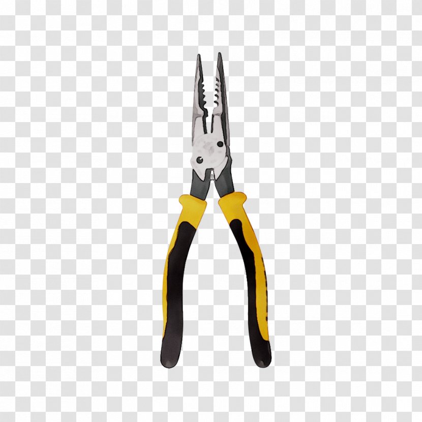 Diagonal Pliers Lineman's Nipper Wire Stripper - Needlenose Transparent PNG