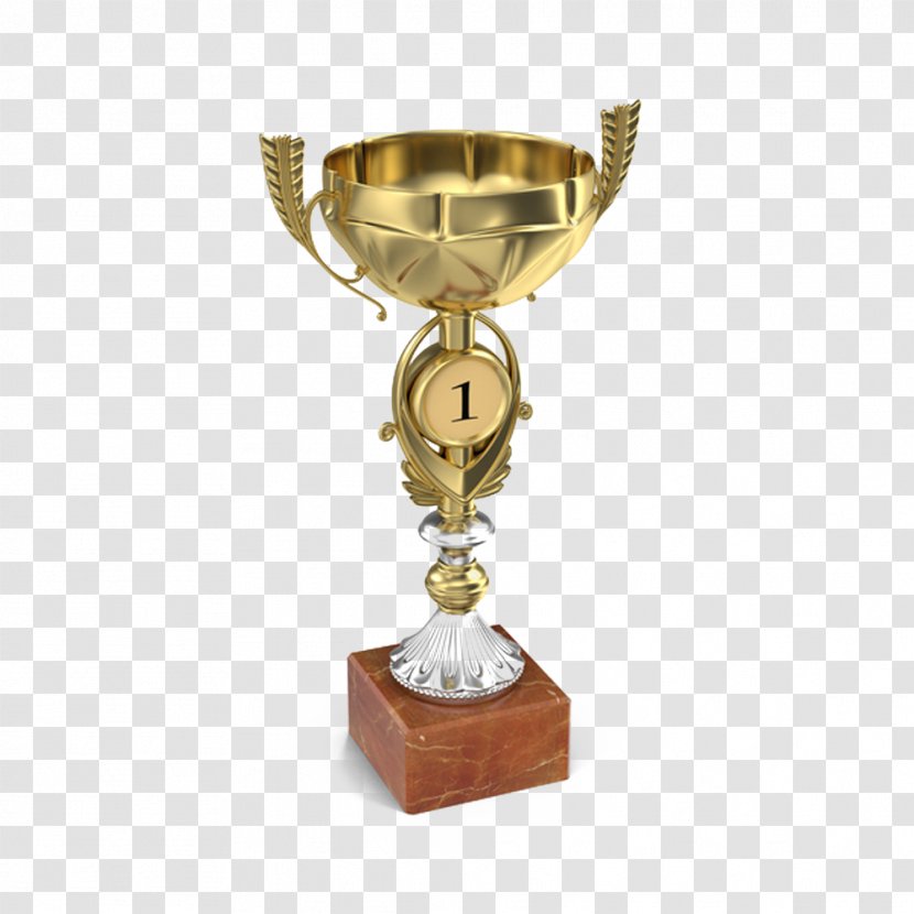 Trophy Nobel Prize Award - Champions Cup Winners Transparent PNG