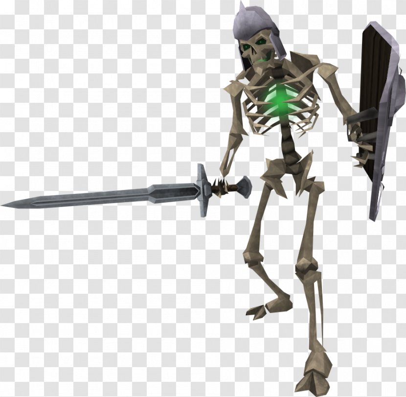 RuneScape Human Skeleton Skull - Undead - Shadow Warrior Transparent PNG