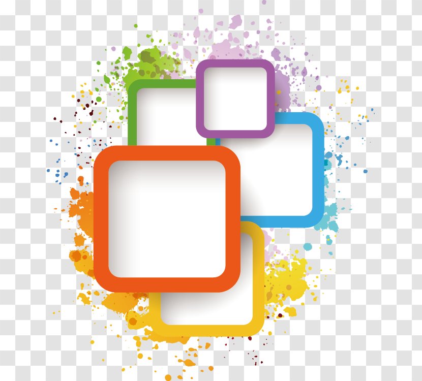 Adobe Illustrator Illustration - Cdr - Ink Box Element Transparent PNG