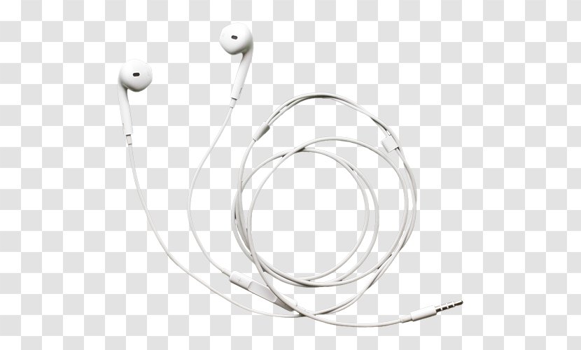 Material White Body Piercing Jewellery Pattern - Human - Apple Universal Headphones Transparent PNG