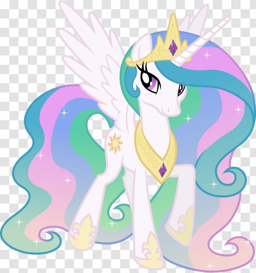 Princess Celestia Luna Twilight Sparkle Pony Equestria - Organism - Happy Unicorn Transparent PNG