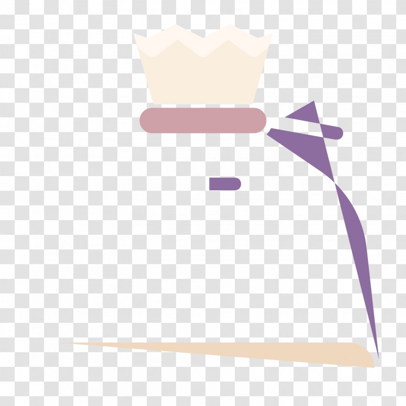 Line Angle Clip Art - Purple Transparent PNG