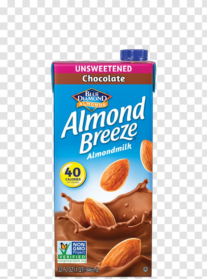 Almond Milk Substitute Cream Blue Diamond Growers - Snack Transparent PNG