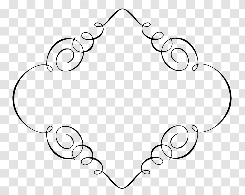 Borders And Frames Decorative Picture Clip Art - Heart - Tree Transparent PNG