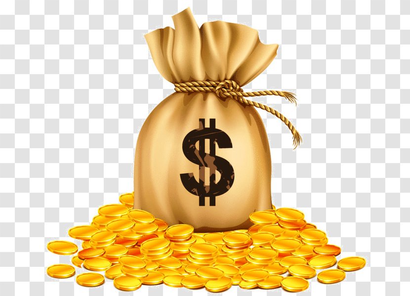 Money Bag Gold Coin Bank - Stock Photography Transparent PNG