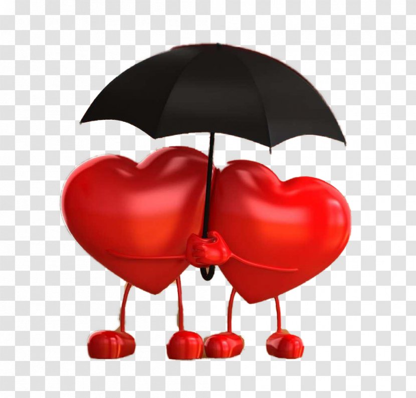 Heart Love Romance Umbrella - Frame - Of Hearts Transparent PNG