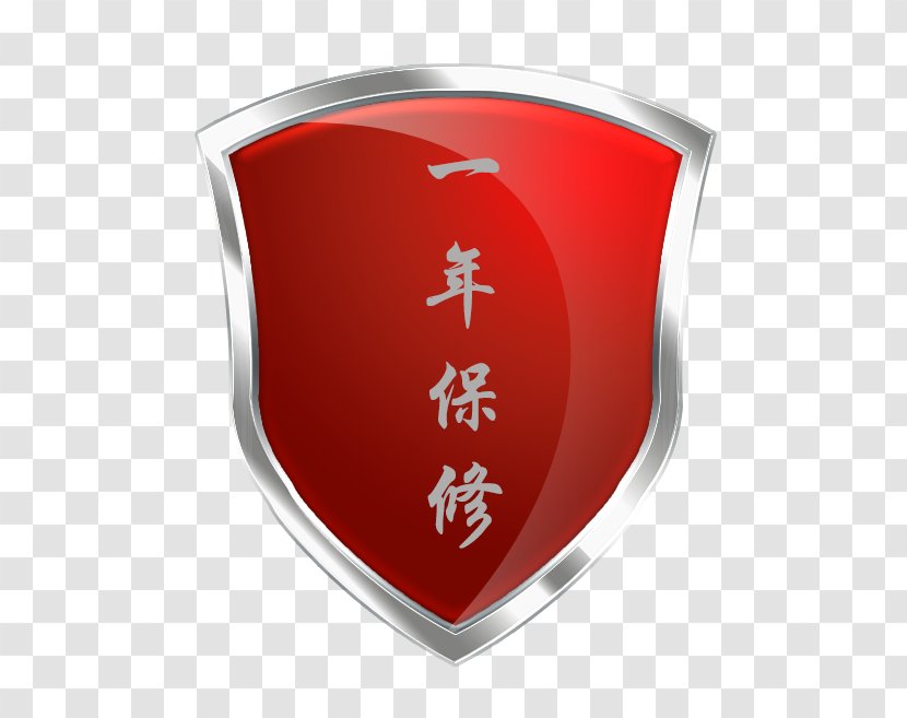 Albania Esko Roofing Glass Service Icon - Red - Shield One Year Warranty Transparent PNG