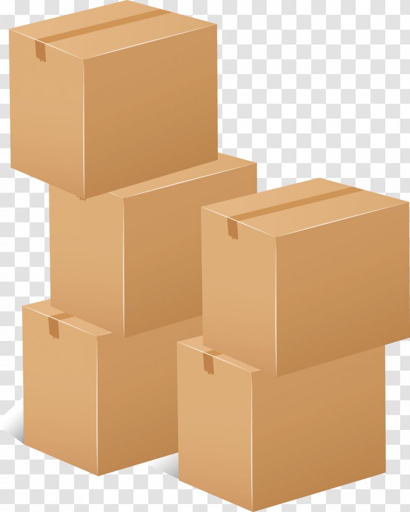 Cardboard Box Paper Packaging And Labeling Transparent PNG