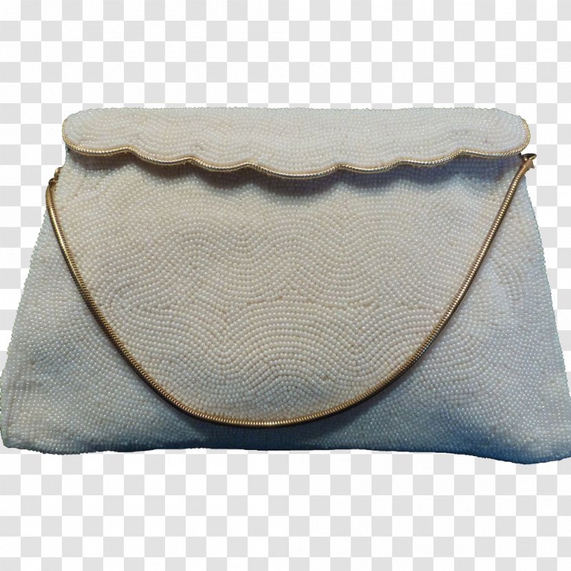 Handbag Beige Brown Beadwork - Bag - Purse Transparent PNG