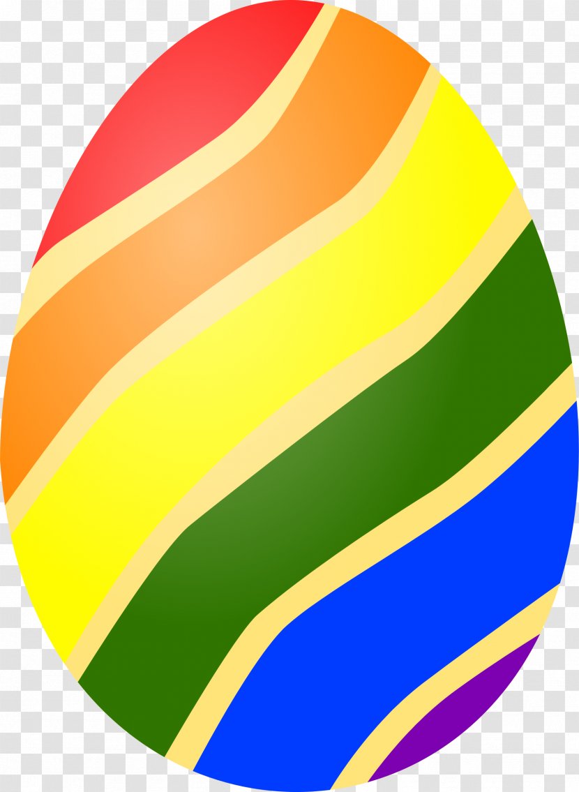 Easter Egg Circle Sphere Yellow - Ball - Eggs Transparent PNG