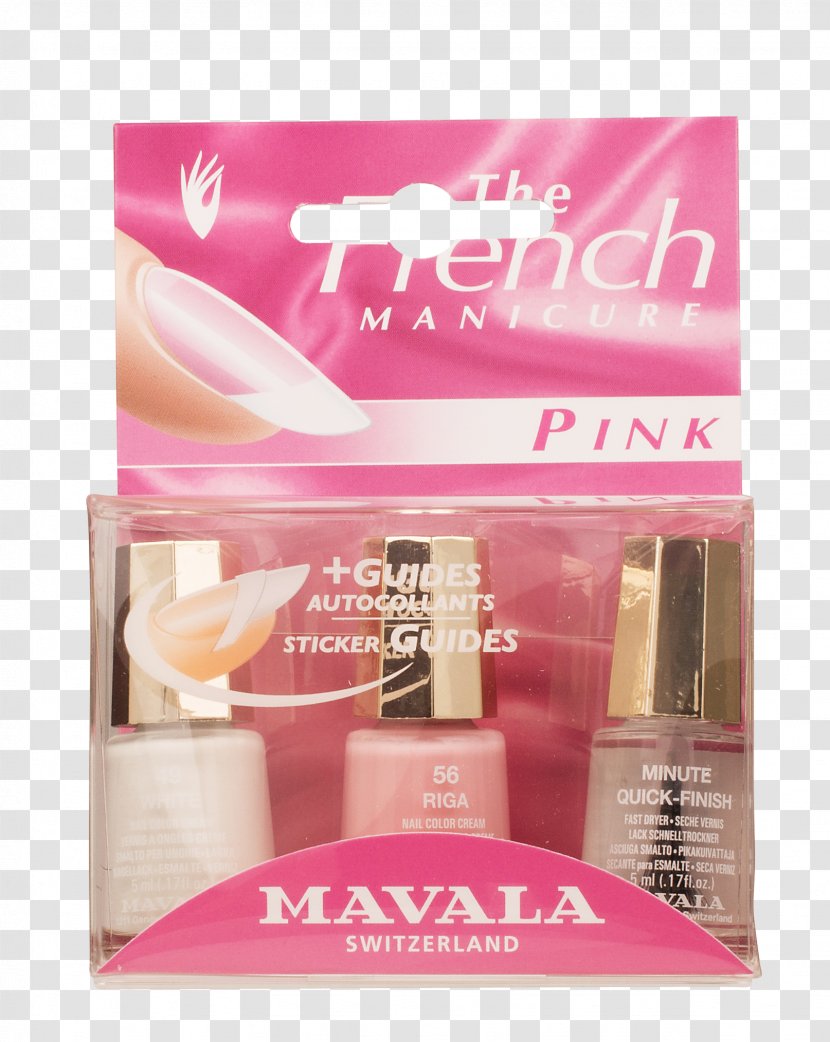 Nail Polish French Manicure Kit De Manicura Francesa Rosa 3X 5 Ml. + Guías - Skin Care - Beige Transparent PNG