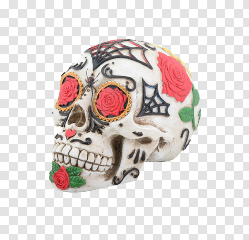 Calavera Day Of The Dead Skull Death Red Transparent PNG
