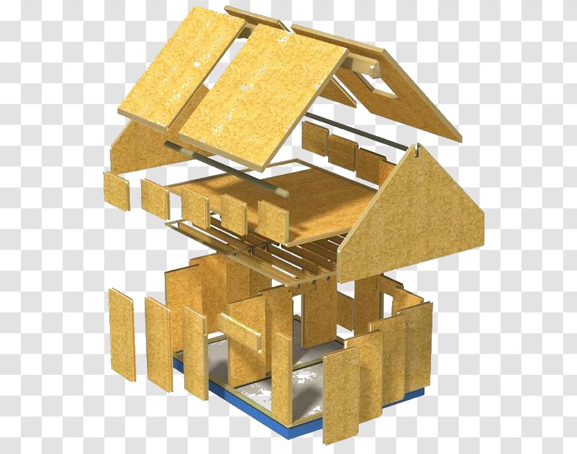 Structural Insulated Panel Construction Building Insulation Thermal - Polyurethane - Insulating Dormer Roof Transparent PNG