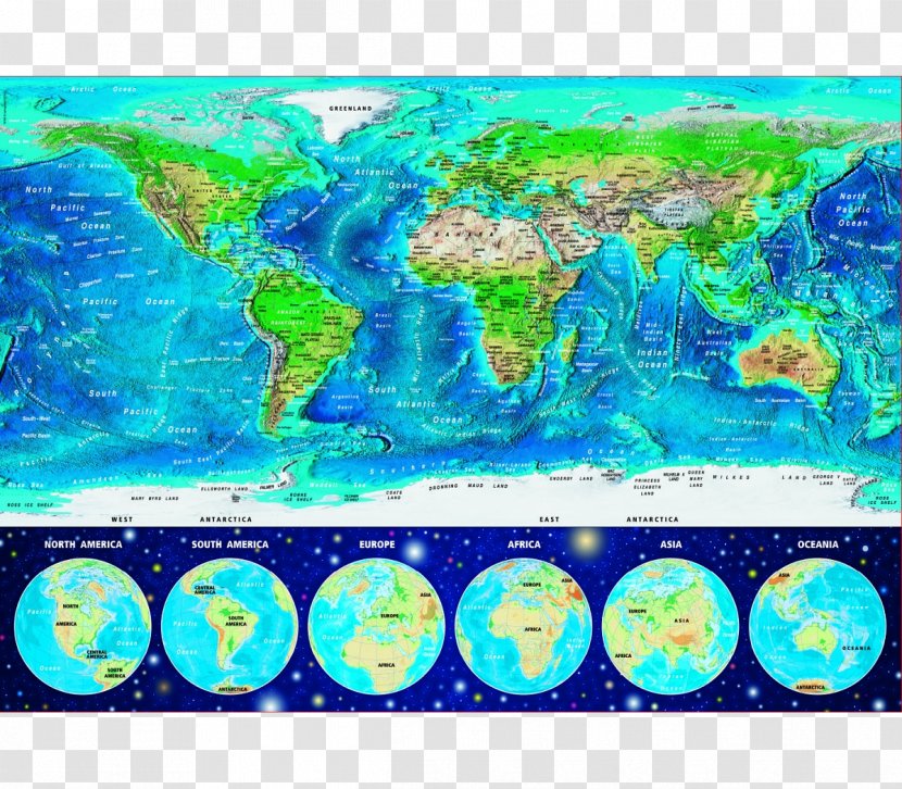 Jigsaw Puzzles Educa Borràs Ravensburger Map - Planet - Educação Transparent PNG