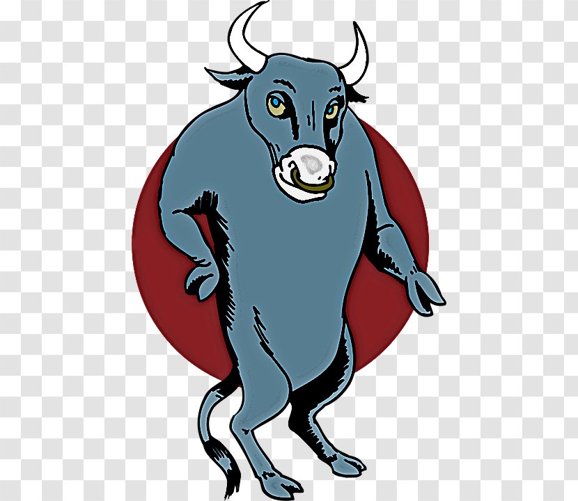 Bull Bovine Cartoon Cow-goat Family Goats - Livestock - Ox Transparent PNG