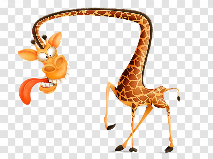 Gerald The Giraffe Clip Art - Animal - Crazy Transparent PNG