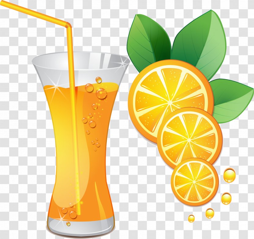 Orange Juice Cocktail Drink - Non Alcoholic - Image Transparent PNG
