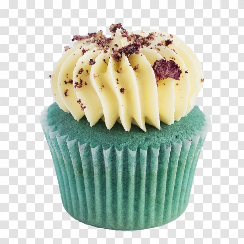 Buttercream Cupcake Muffin Praline Baking - Cup Transparent PNG