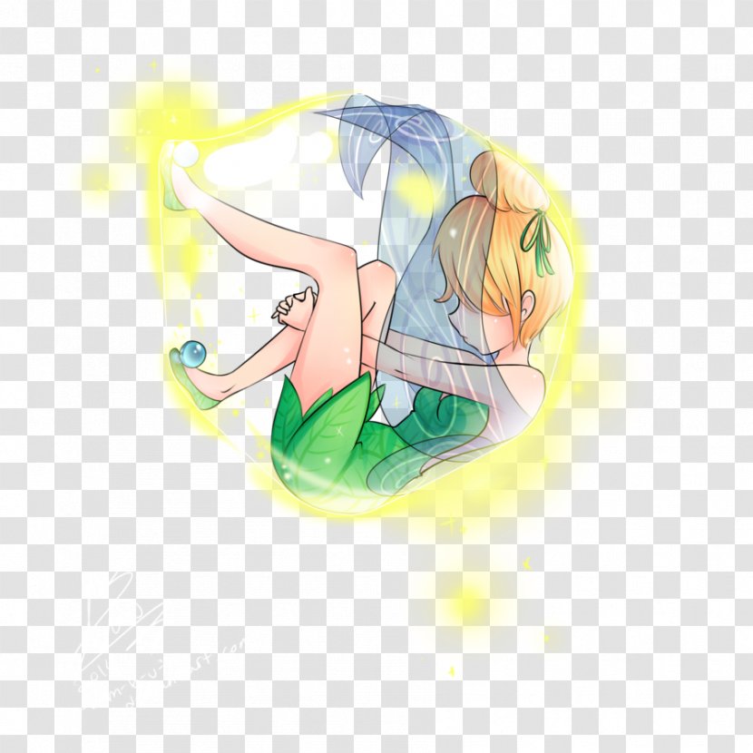 Tinker Bell Disney Fairies Peter Pan Art - Frame - City In The Bubble Transparent PNG