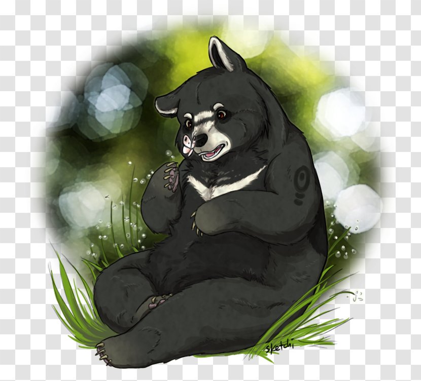 Giant Panda Baloo Bear - Art Transparent PNG