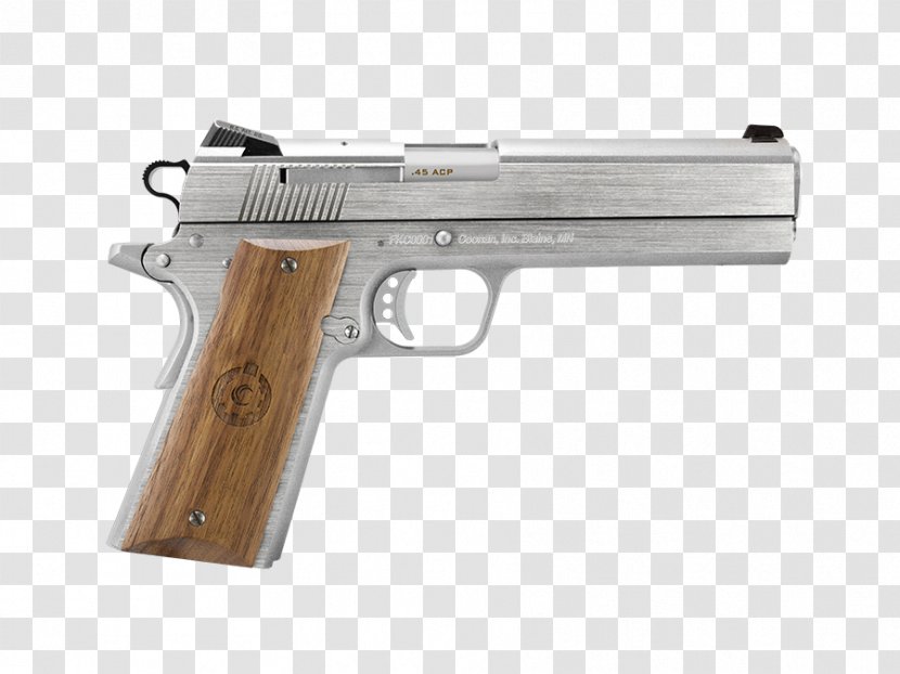 Trigger Coonan .45 ACP Pistol Gun Barrel - 357 Magnum Transparent PNG