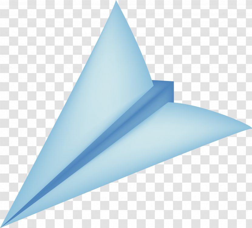 Paper Plane Airplane Origami - Drawing Transparent PNG